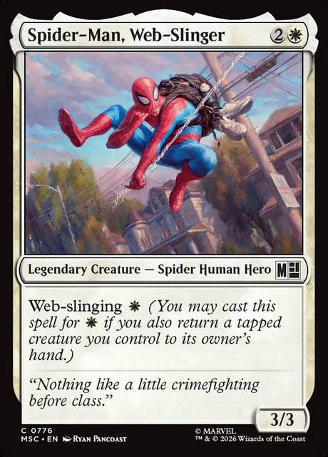 Spider-Man, Web-Slinger (776) - Marvel Super Heroes Commander (MSC)