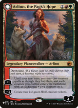 Arlinn, the Pack's Hope // Arlinn, the Moon's Fury (MID-211) - The List (PLST)