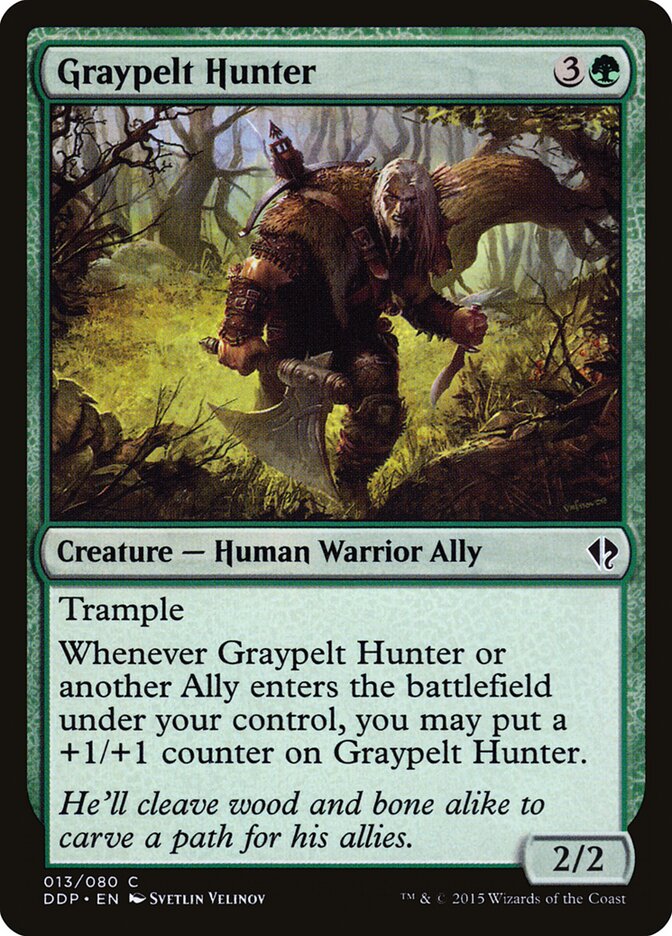 Graypelt Hunter (13) - Duel Decks: Zendikar vs. Eldrazi (DDP)
