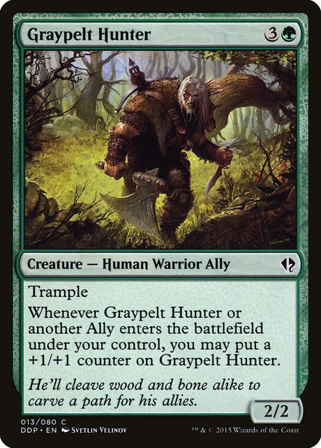 Graypelt Hunter (13) - Duel Decks: Zendikar vs. Eldrazi (DDP)