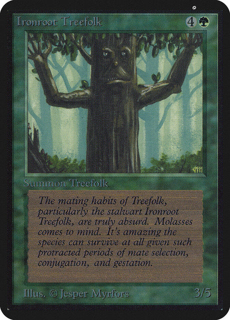 Ironroot Treefolk (203) - Limited Edition Alpha (LEA)