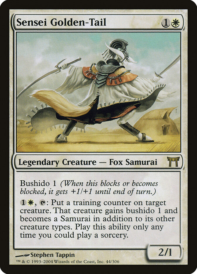 Sensei Golden-Tail (44) - Champions of Kamigawa (CHK)