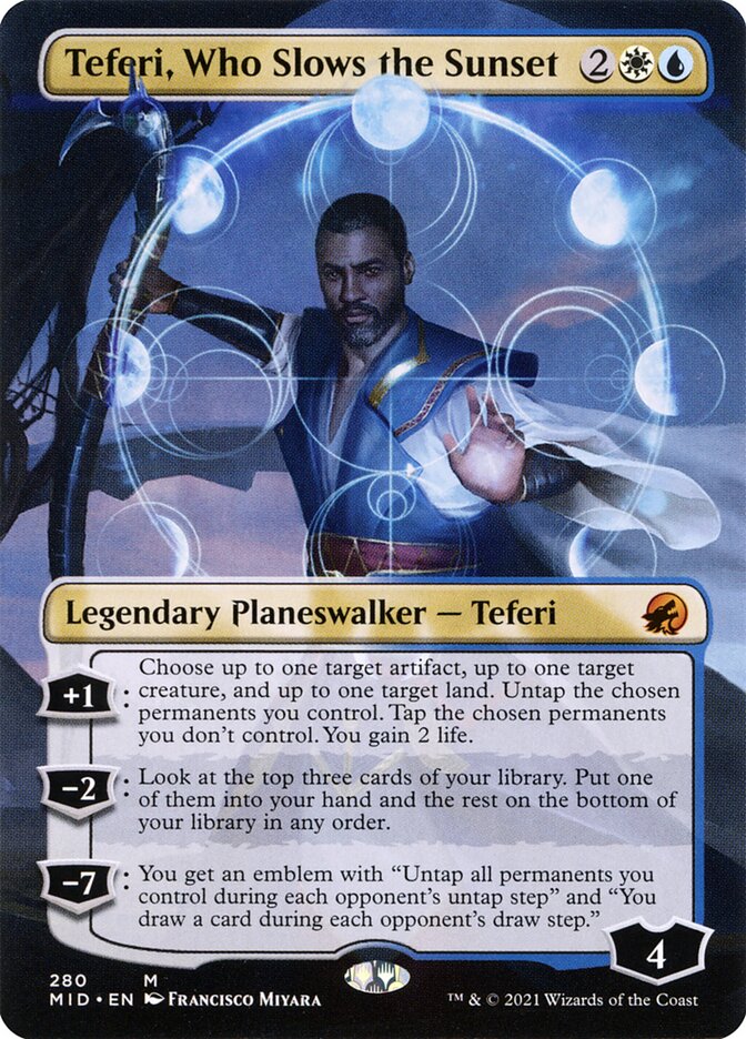 Teferi, Who Slows the Sunset (280) - Innistrad: Midnight Hunt (MID)