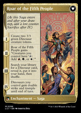 Huatli, Poet of Unity // Roar of the Fifth People (296) - The Lost Caverns of Ixalan (LCI)