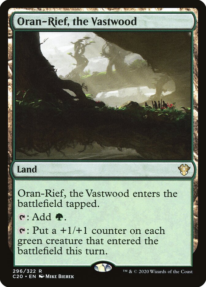 Oran-Rief, the Vastwood (296) - Commander 2020 (C20)