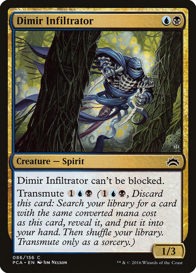 Dimir Infiltrator (86) - Planechase Anthology (PCA)