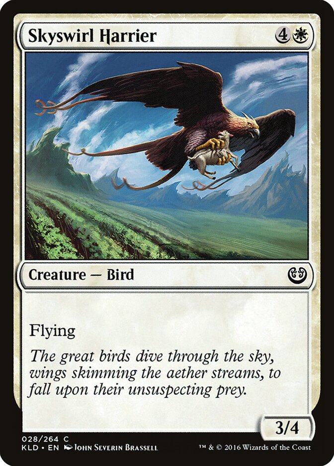 Skyswirl Harrier (28) - Kaladesh (KLD)