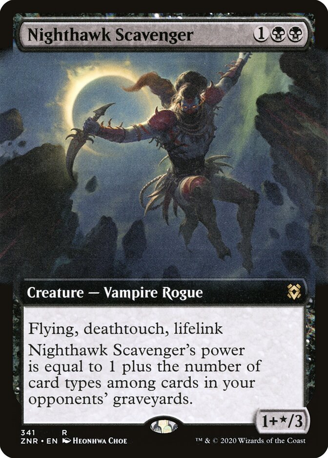 Nighthawk Scavenger (341) - Zendikar Rising (ZNR)