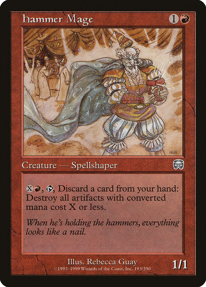 Hammer Mage (193) - Mercadian Masques (MMQ)