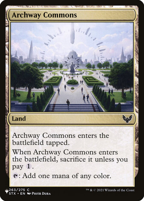 Archway Commons (STX-263) - The List (PLST)