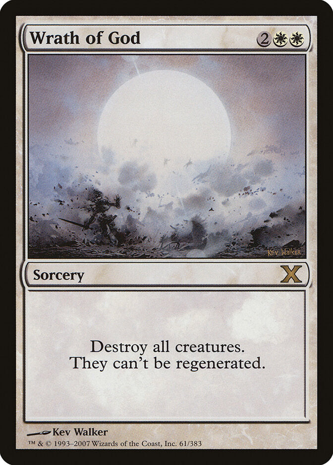 Wrath of God (61) - Tenth Edition (10E)