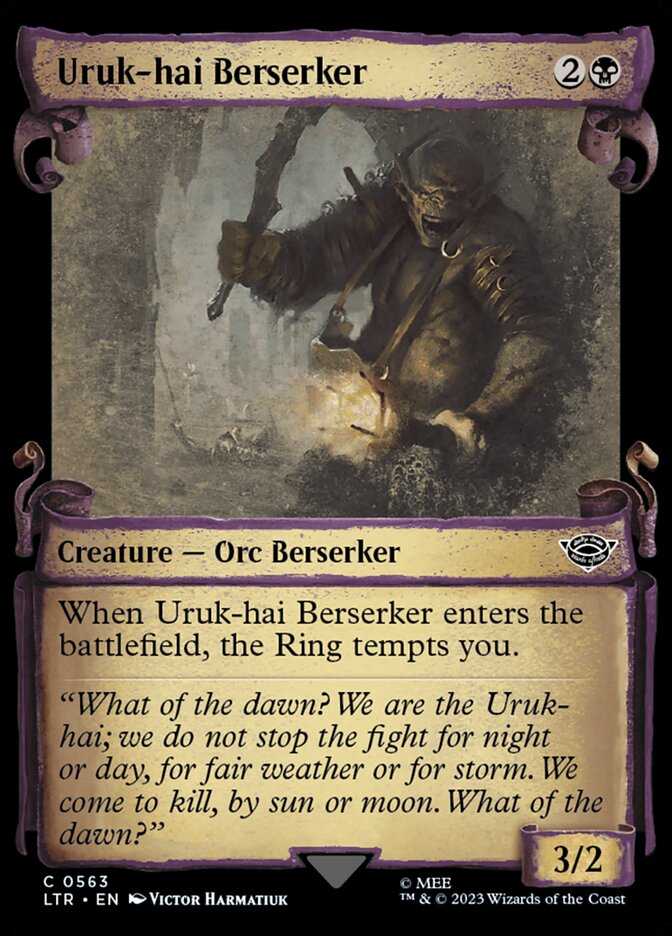 Uruk-hai Berserker (563) - The Lord of the Rings: Tales of Middle-earth (LTR)