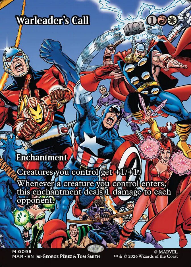 Warleader's Call (96) - Marvel Universe (MAR)