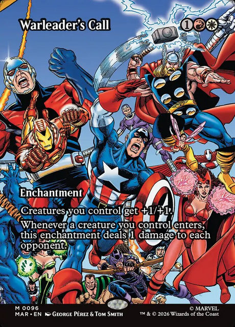 Warleader's Call (96) - Marvel Universe (MAR)