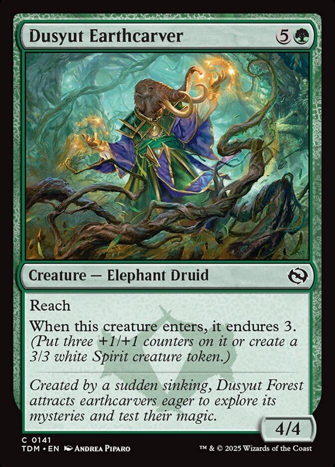 Dusyut Earthcarver (141) - Tarkir: Dragonstorm (TDM)