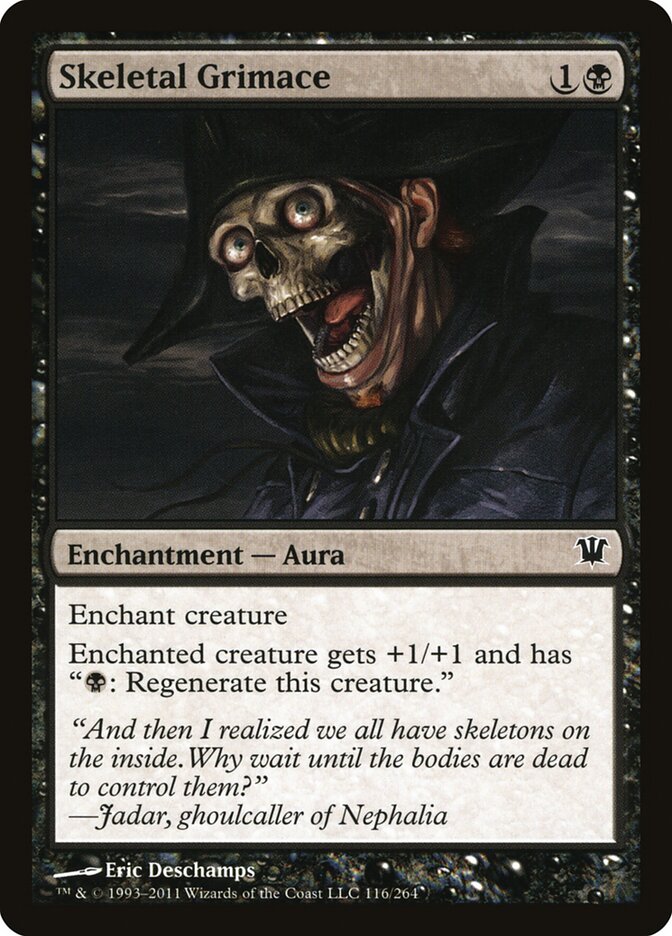 Skeletal Grimace (116) - Innistrad (ISD)