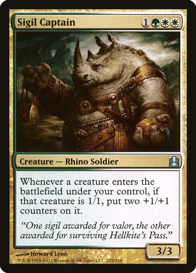 Sigil Captain (225) - Commander 2011 (CMD)