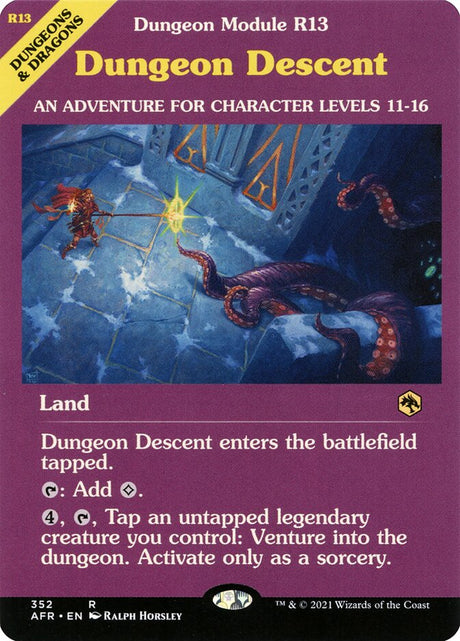 Dungeon Descent (352) - Adventures in the Forgotten Realms (AFR)