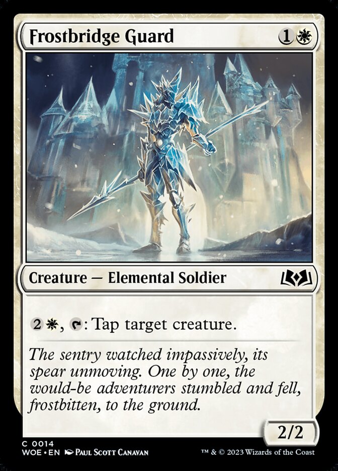 Frostbridge Guard (14) - Wilds of Eldraine (WOE)