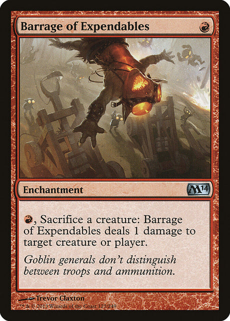 Barrage of Expendables (127) - Magic 2014 (M14)