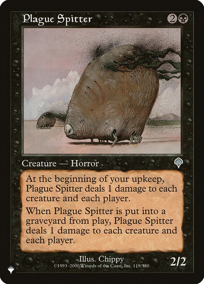 Plague Spitter (INV-119) - The List (PLST)