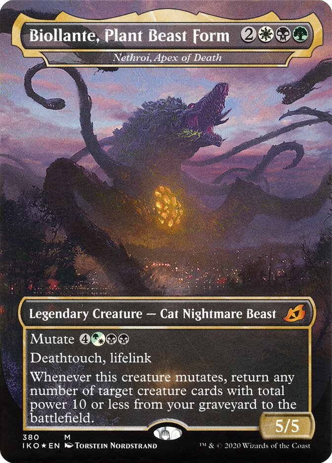 Biollante, Plant Beast Form - Nethroi, Apex of Death (380) - Ikoria: Lair of Behemoths (IKO)