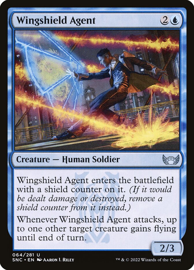 Wingshield Agent (64) - Streets of New Capenna (SNC)