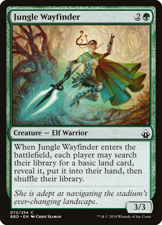 Jungle Wayfinder (72) - Battlebond (BBD)