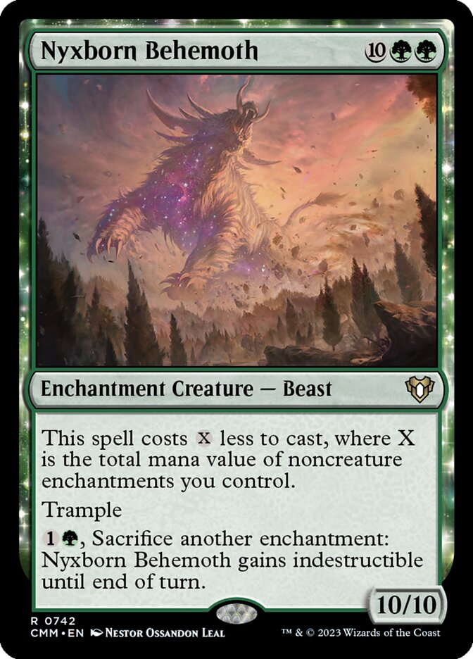 Nyxborn Behemoth (742) - Commander Masters (CMM)