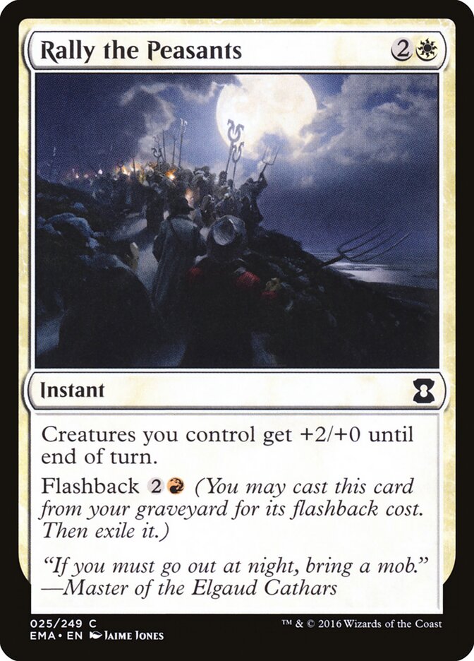 Rally the Peasants (25) - Eternal Masters (EMA)