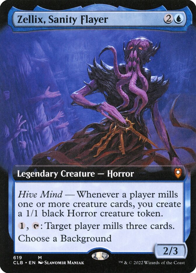 Zellix, Sanity Flayer (619) - Commander Legends: Battle for Baldur's Gate (CLB)