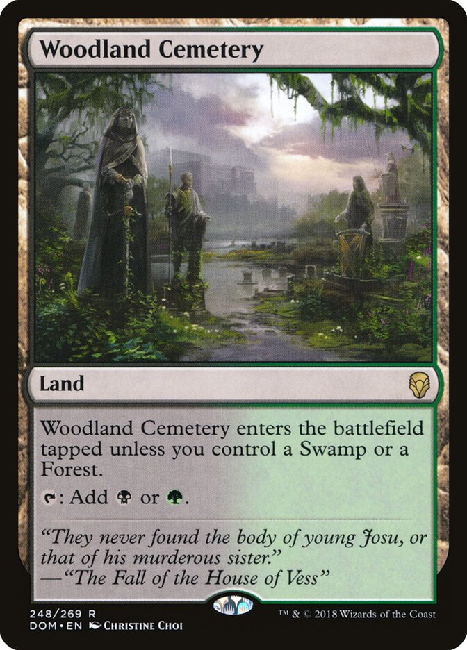 Woodland Cemetery (248) - Dominaria (DOM)