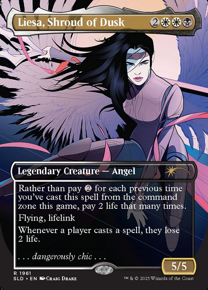 Liesa, Shroud of Dusk (1961) - Secret Lair Drop (SLD)