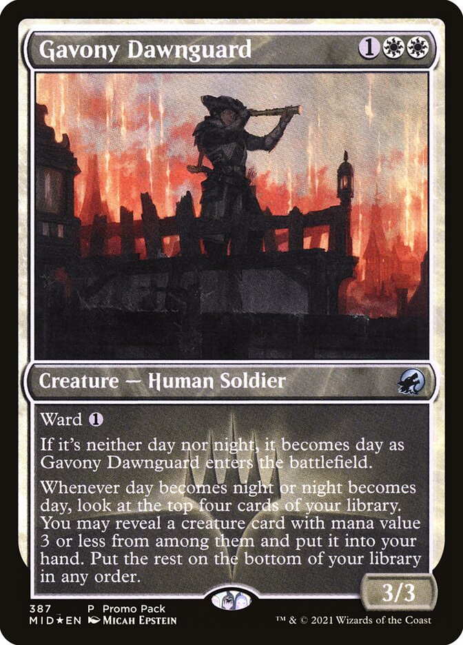 Gavony Dawnguard (387) - Innistrad: Midnight Hunt (MID)
