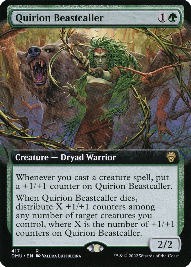 Quirion Beastcaller (417) - Dominaria United (DMU)