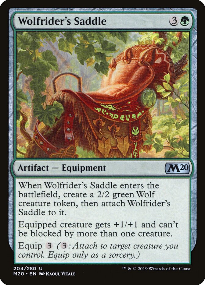 Wolfrider's Saddle (204) - Core Set 2020 (M20)