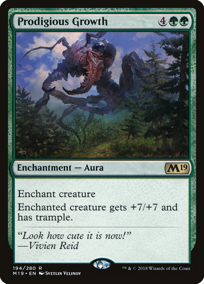 Prodigious Growth (194) - Core Set 2019 (M19)