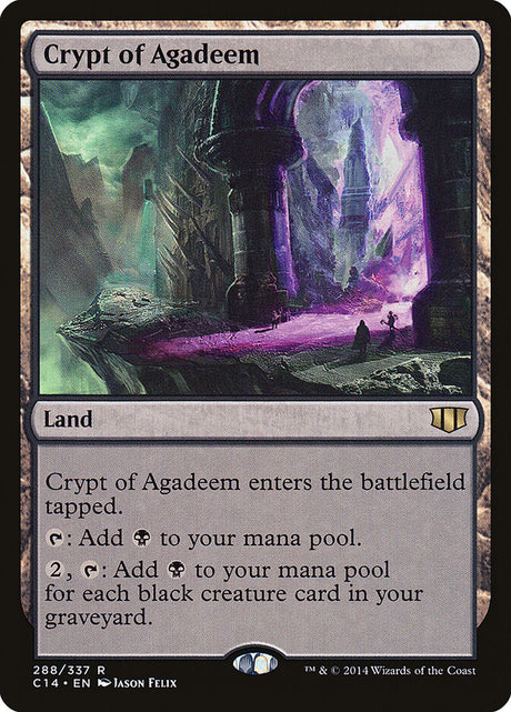 Crypt of Agadeem (288) - Commander 2014 (C14)