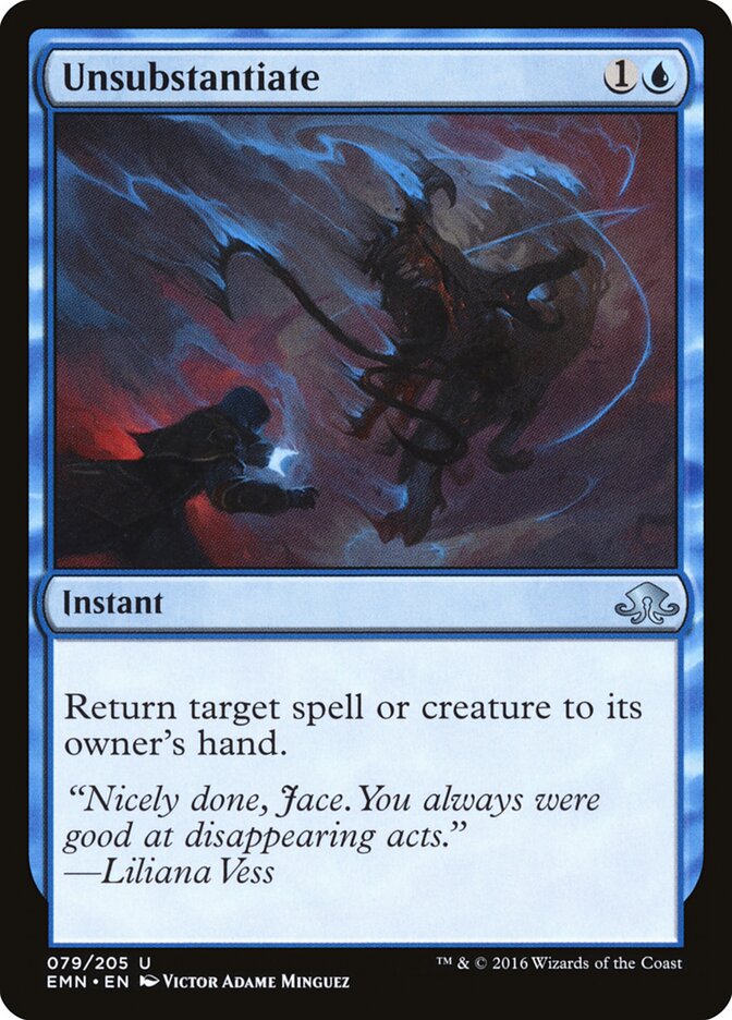 Unsubstantiate (79) - Eldritch Moon (EMN)