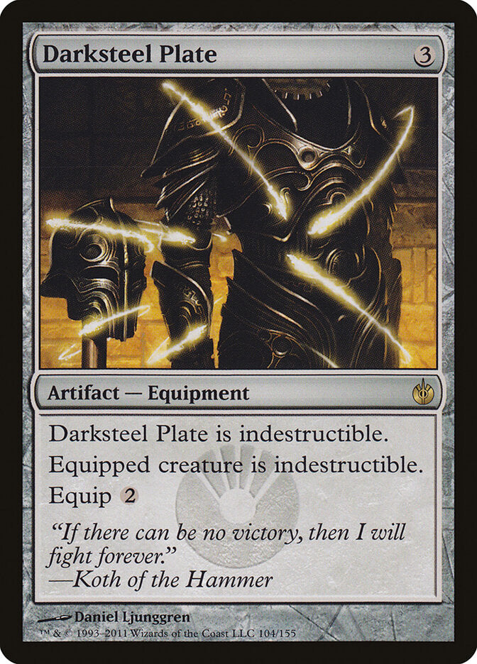 Darksteel Plate (104) - Mirrodin Besieged (MBS)