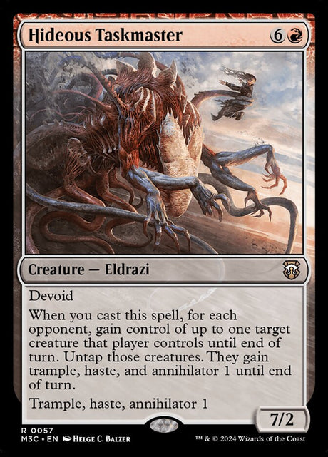 Hideous Taskmaster (57) - Modern Horizons 3 Commander (M3C)
