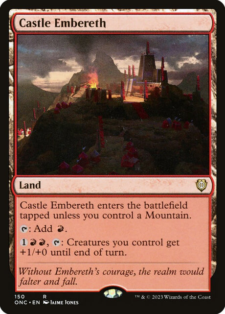 Castle Embereth (150) - Phyrexia: All Will Be One Commander (ONC)