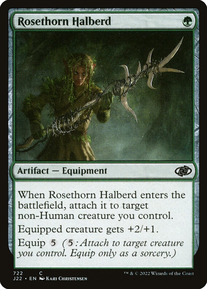 Rosethorn Halberd (722) - Jumpstart 2022 (J22)