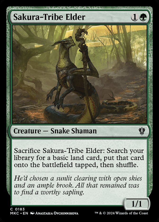 Sakura-Tribe Elder (183) - Murders at Karlov Manor Commander (MKC)