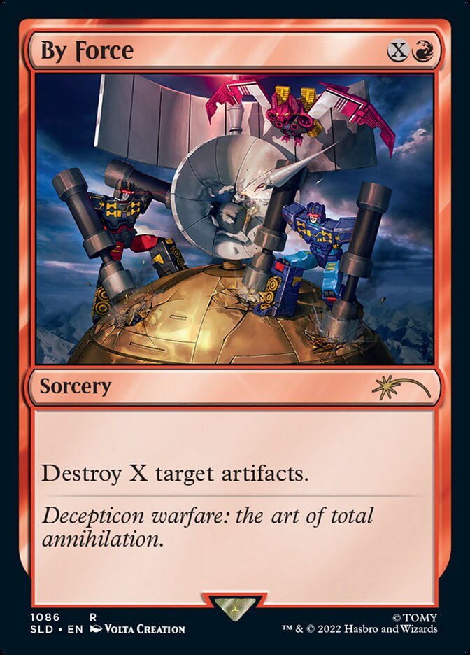 By Force (1086) - Secret Lair Drop (SLD)