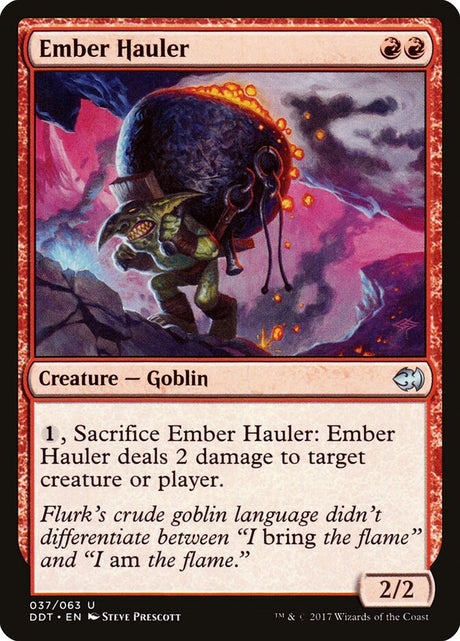 Ember Hauler (37) - Duel Decks: Merfolk vs. Goblins (DDT)