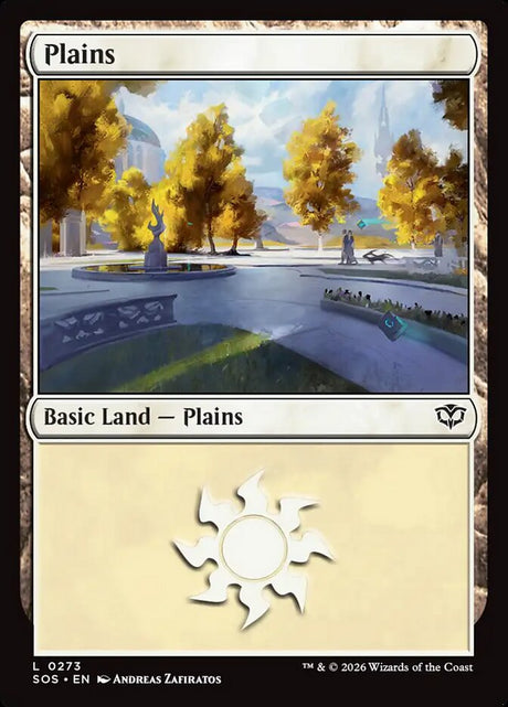 Plains (273) - Secrets of Strixhaven (SOS)