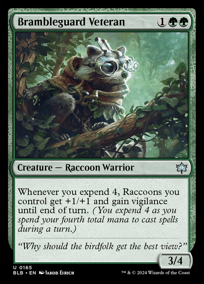 Brambleguard Veteran - [Foil] Bloomburrow (BLB)