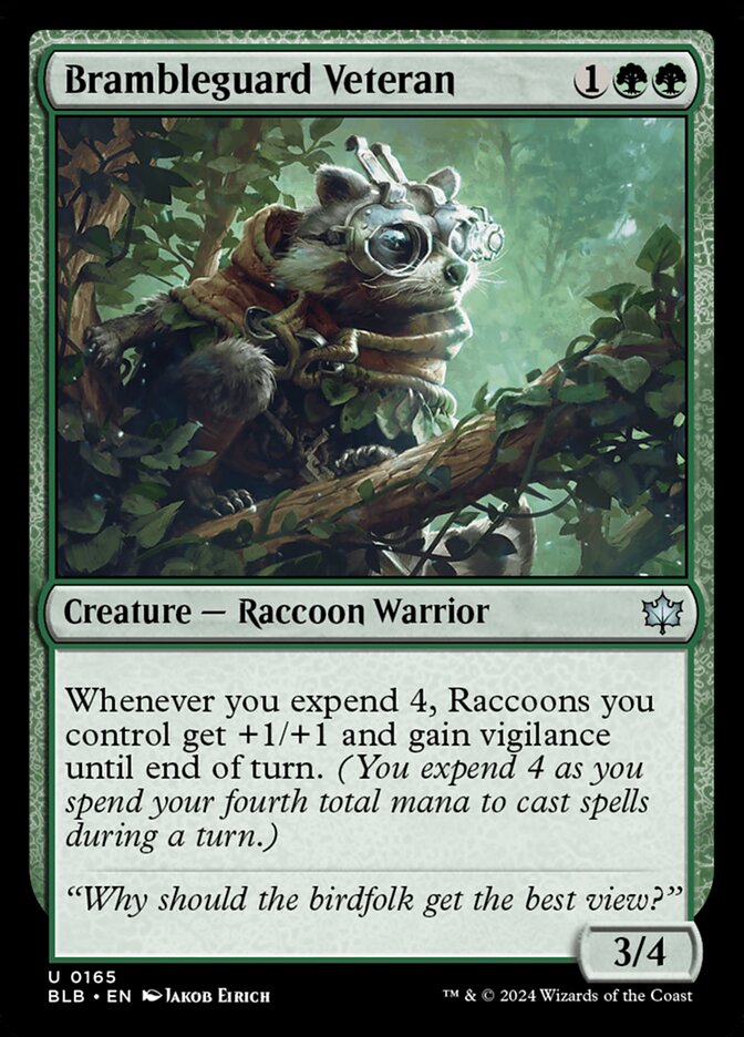 Brambleguard Veteran - Bloomburrow (BLB)