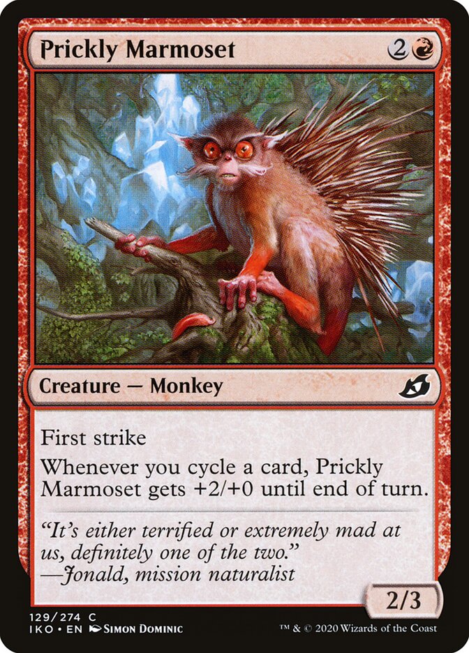 Prickly Marmoset (129) - Ikoria: Lair of Behemoths (IKO)
